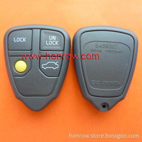 Volvo 4 button remote blank key manufacture